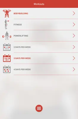 Fitness & Bodybuilding android App screenshot 3