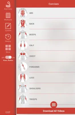 Fitness & Bodybuilding android App screenshot 4